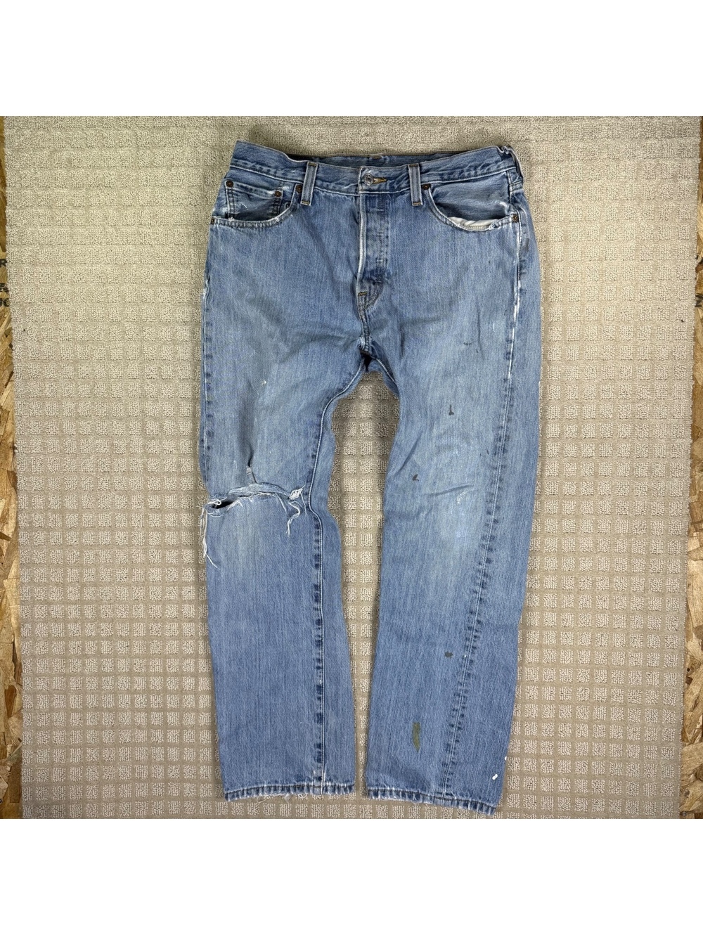 Levi’s 501 Made in USA Light Wash Jeans 33x30